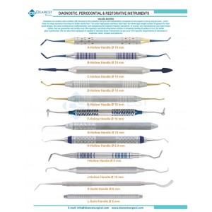 Diagnostic-Periodontal & Restorative Instrumen...