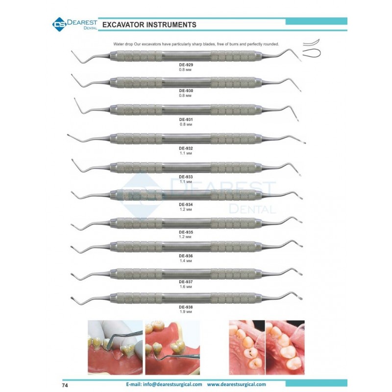 Excavator Instruments