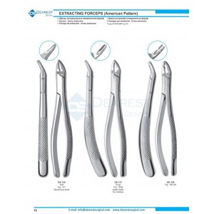 Extracting Forceps American Pattern