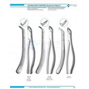 Extracting Forceps American Pattern