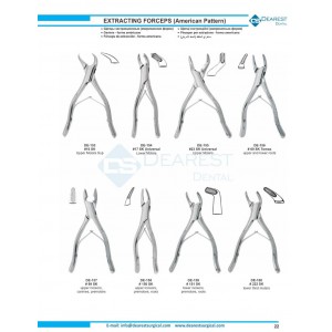 Extracting Forceps American Pattern