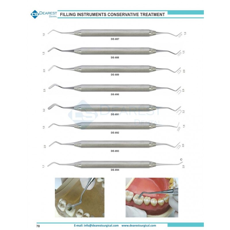 Filling Instruments Conservative Treatment