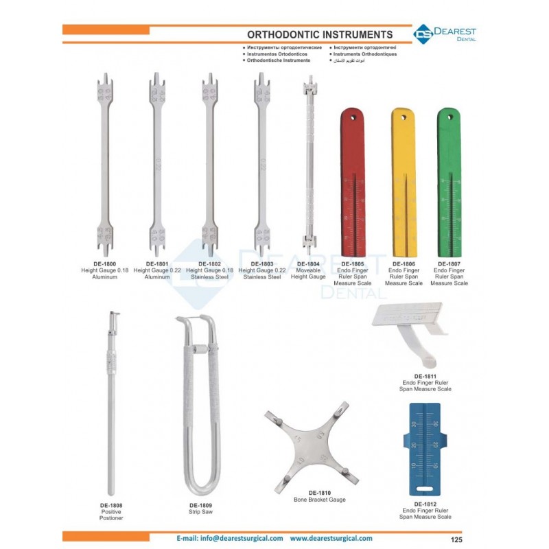 Orthodontic Instruments