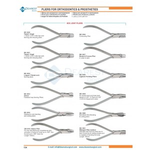 Pliers For Orthodontics & Prostheties